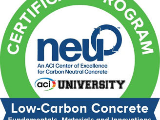 NEU Announces Second Low-Carbon Concrete Certificate Program