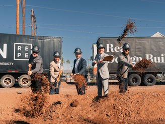 Creation and LGE Design Build Break Ground on Pacific Office Automation Southwest Headquarters