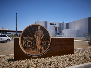 Kohler Unveils State-of-the-Art Manufacturing Facility in Casa Grande, AZ Creating 400 Full-Time Jobs