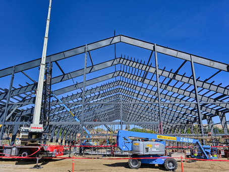 Primak Construction Group Partners on University of Nevada, Reno Indoor Practice Facility, Delivering Structural Building Shell; Project Reaches Topping-Off Milestone