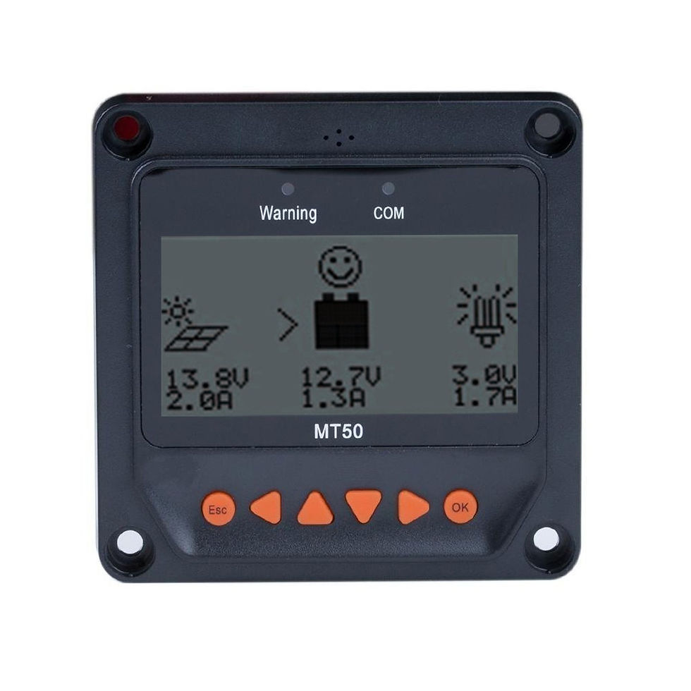 Thumbnail: ACOPOWER MT-50 Remote Meter With LCD Display