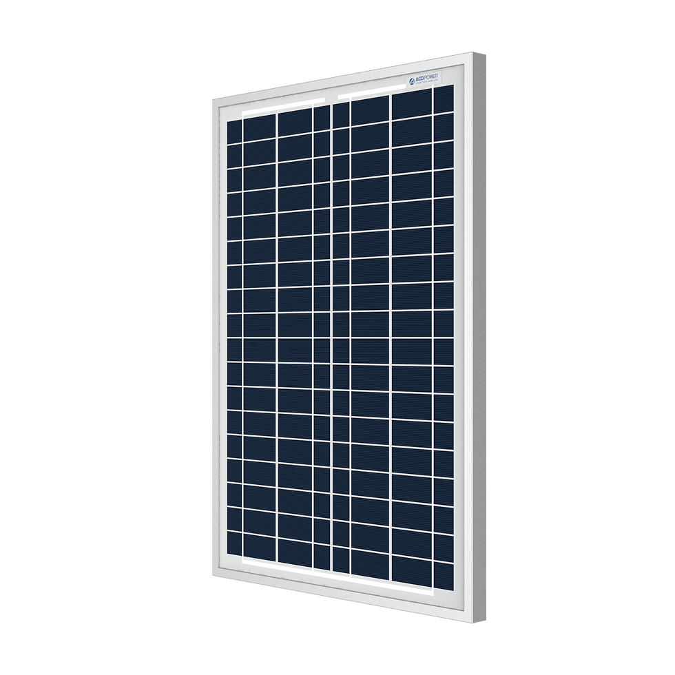 Thumbnail: 25 Watt 12 Volt Polycrystalline Solar Panel