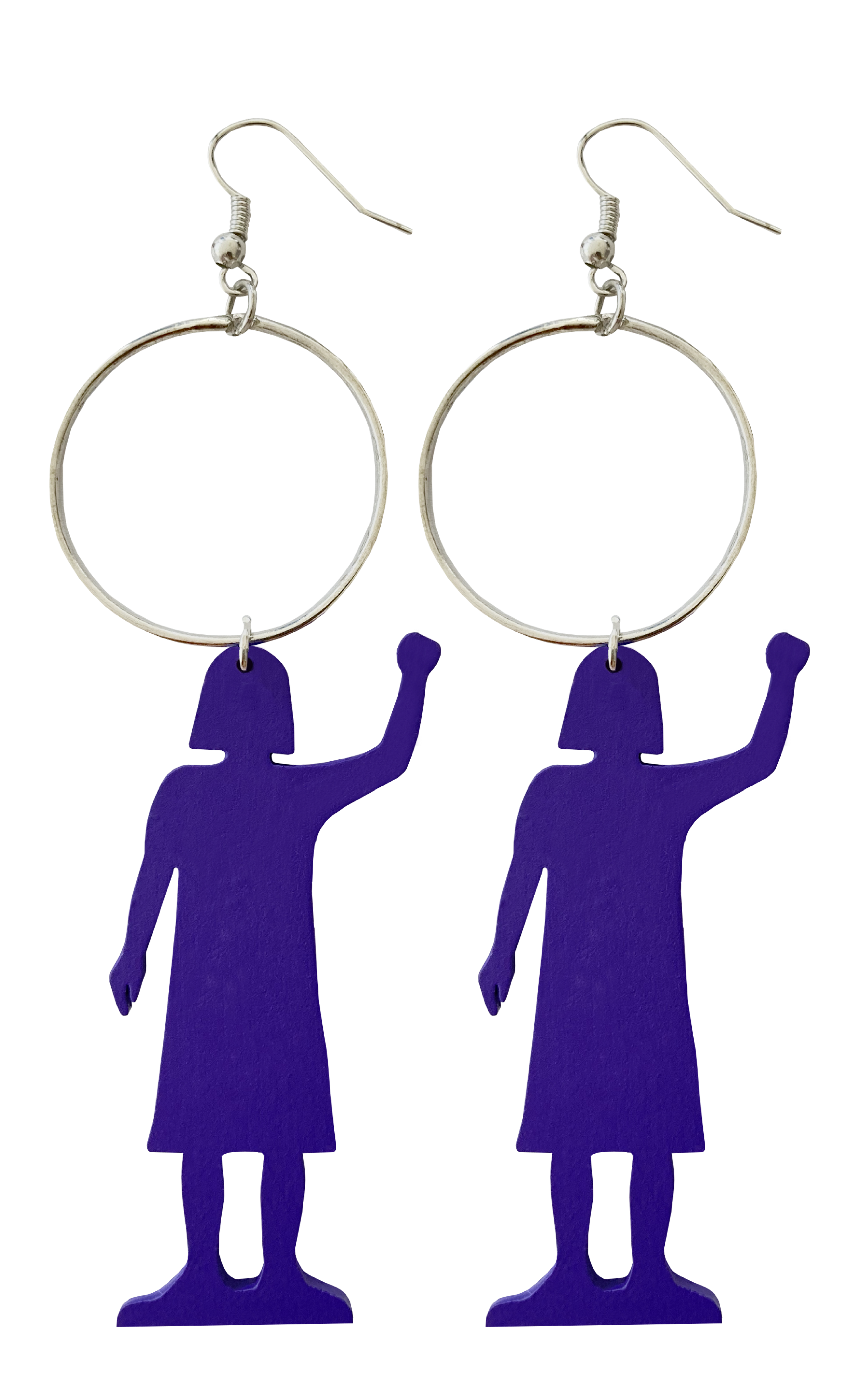 Aretes arracada Justicia
