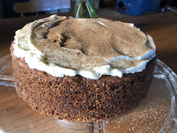 Zucchini Walnut Cake