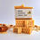 Thumbnail: vooraangezicht van honing yoghurt en havermout zepen met productlabel van de zeephoeve