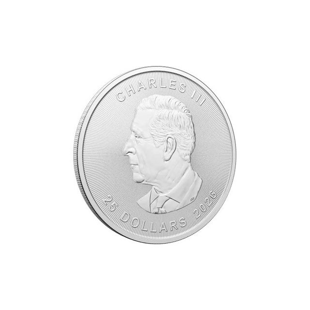 Miniatura: Moneda de 5 onzas de plata - Grand Maple Leaf 2026