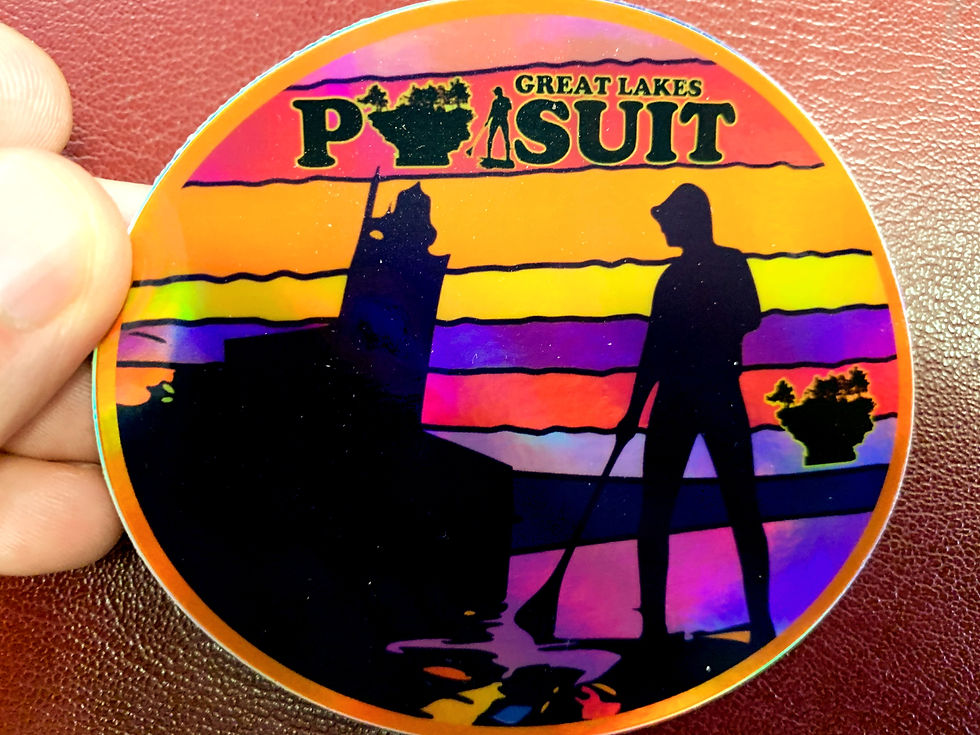Great Lakes Pursuit Sunset Sticker