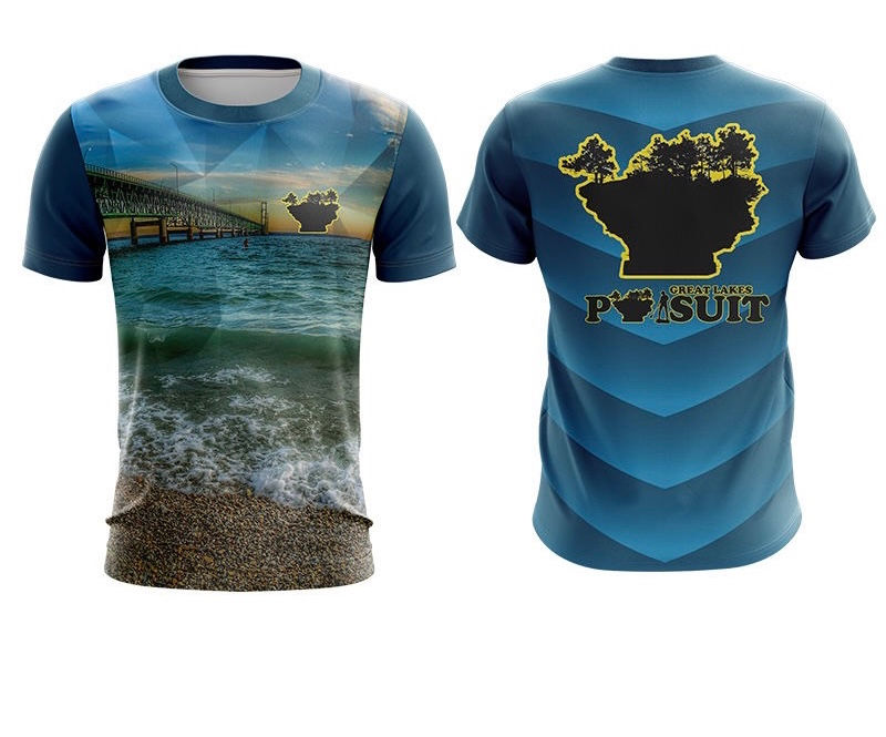 Great Lakes Pursuit Mighty Mac Short Sleeve Athletic Shirt