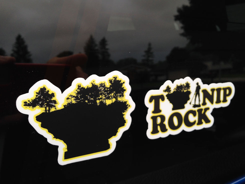 Thumbnail: Turnip Rock Window Stickers- Make It A Double 2 Pack