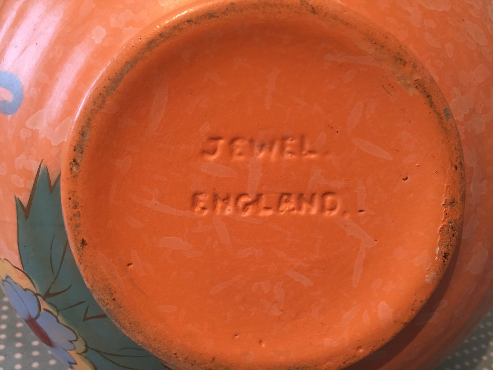 Thumbnail: Art Deco vase by Jewel, England.