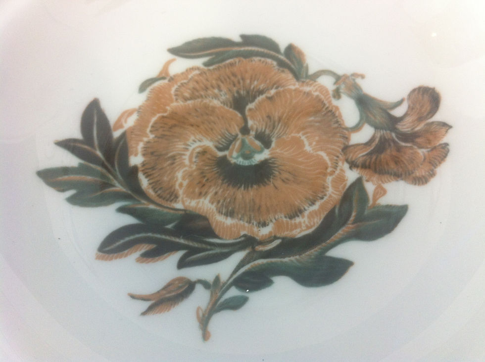 Thumbnail: 2 Wedgwood Susie Cooper REVERIE lipped bowls.