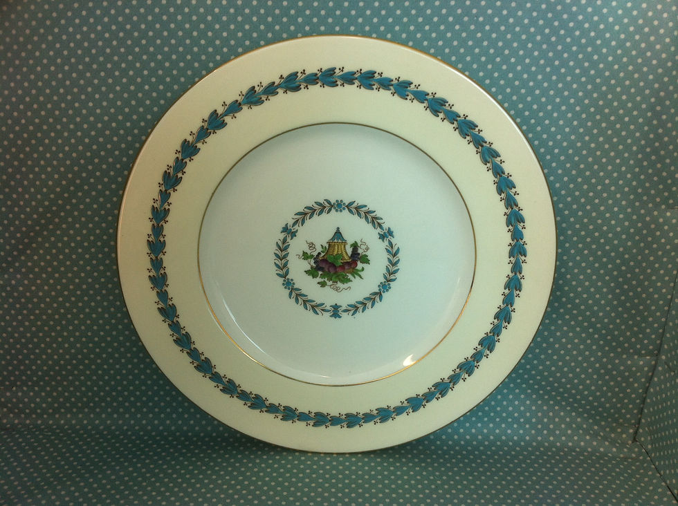 Thumbnail: Wedgwood "APPLEDORE" pattern dinner plate