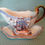 Thumbnail: Masons/Mason's Ironstone gravy/sauce boat & stand.