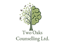 Two Oaks Counselling logo — a green tree blending nature and mind, symbolising growth and mental wellbeing