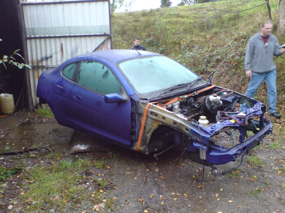 Removing from barn (Oct 2009)