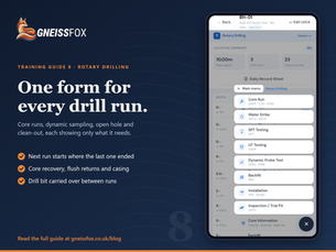 GneissFox training guide 8: Recording Drill Runs