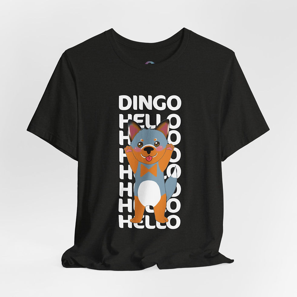 Thumbnail: Dingo - Unisex Jersey Short Sleeve Tee Designed by Risa