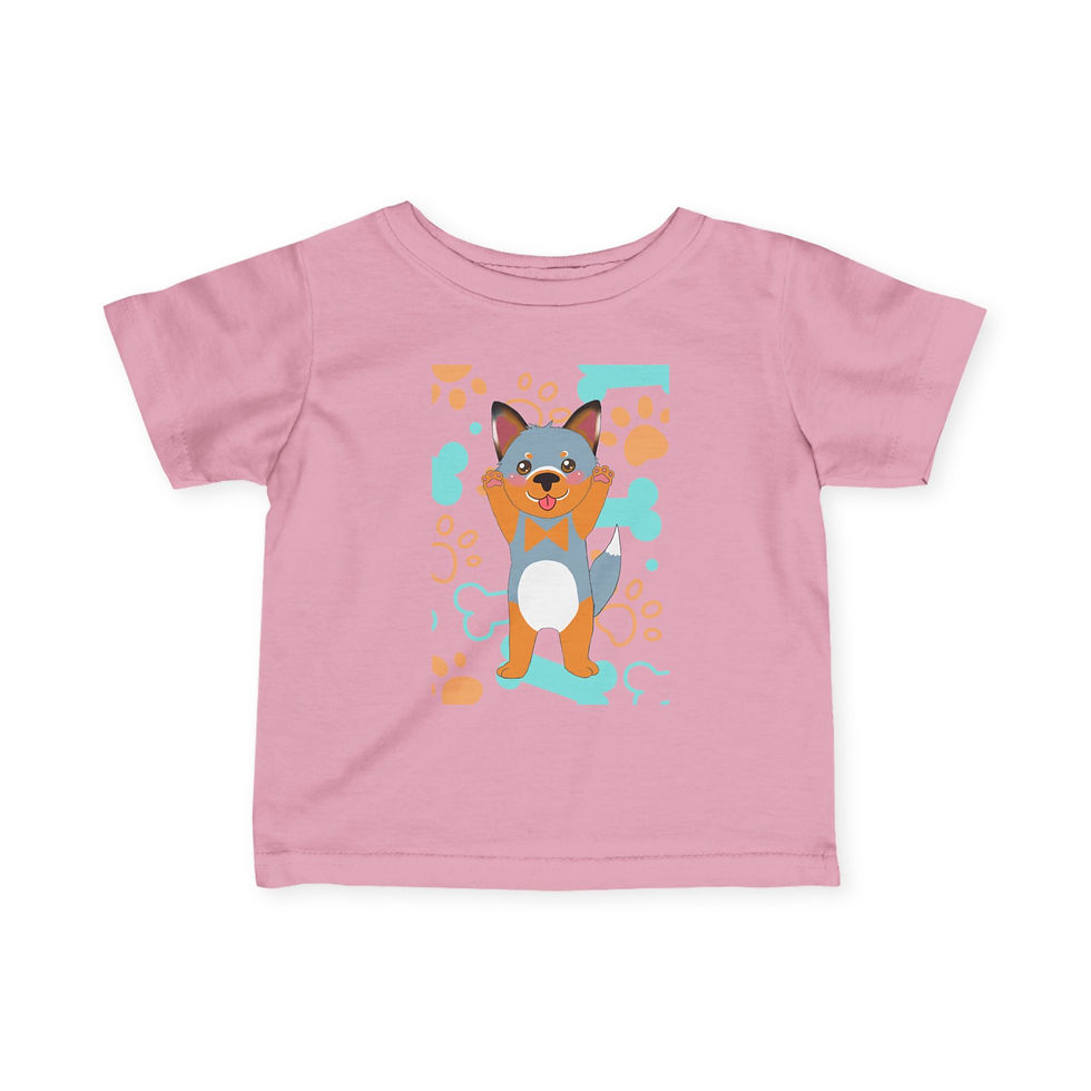 Thumbnail: Dingo Infant Fine Jersey Tee Designed by Risa