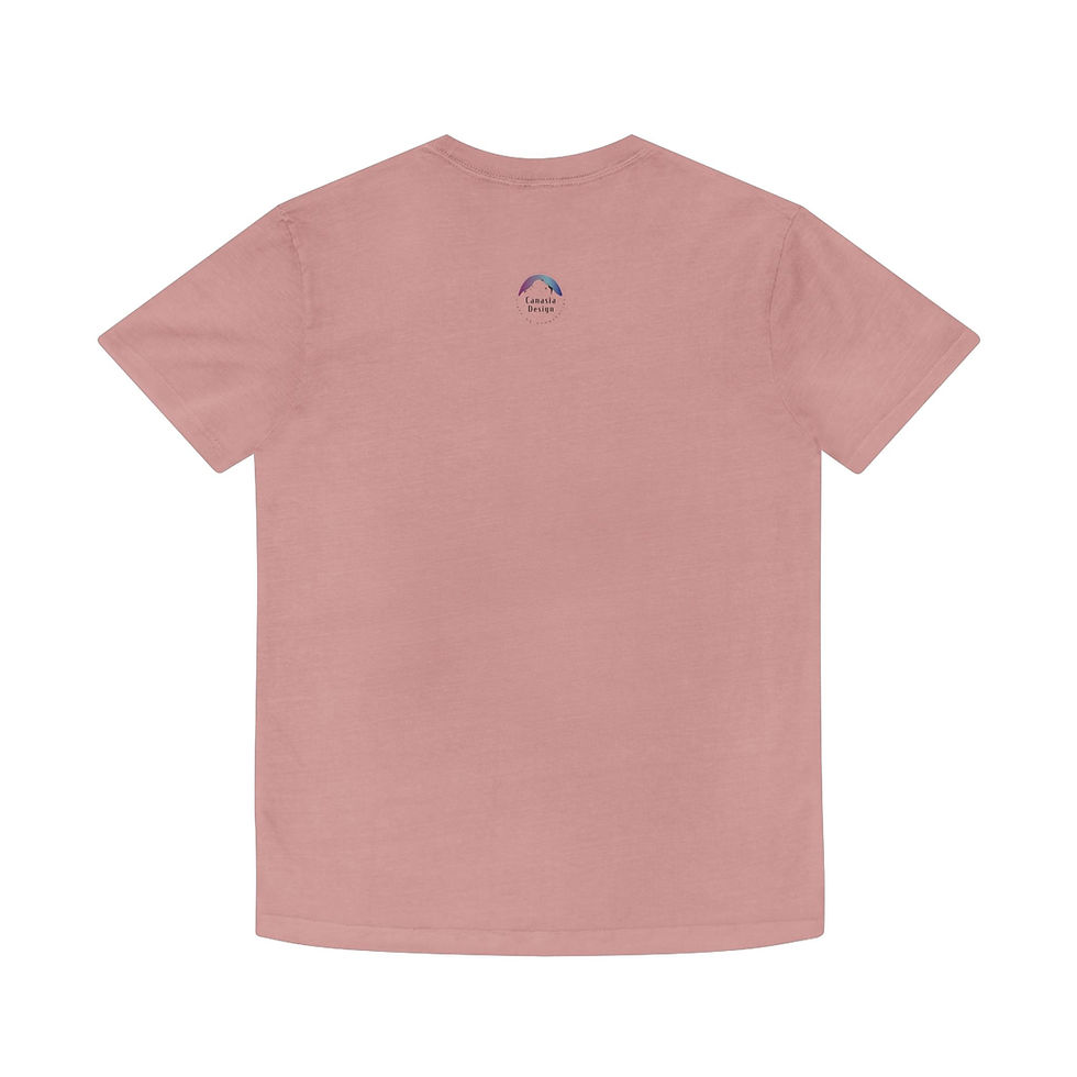 Thumbnail: Dancing Mouse - Unisex Faded Shirt Designed by Risa