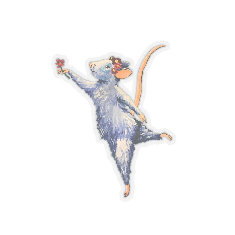 Thumbnail: Dancing Mouse - Stickers