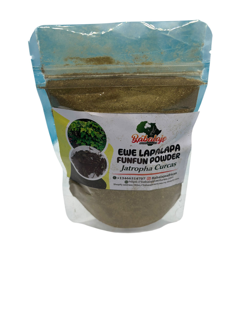 Ewe Lapalapa Funfun Powder