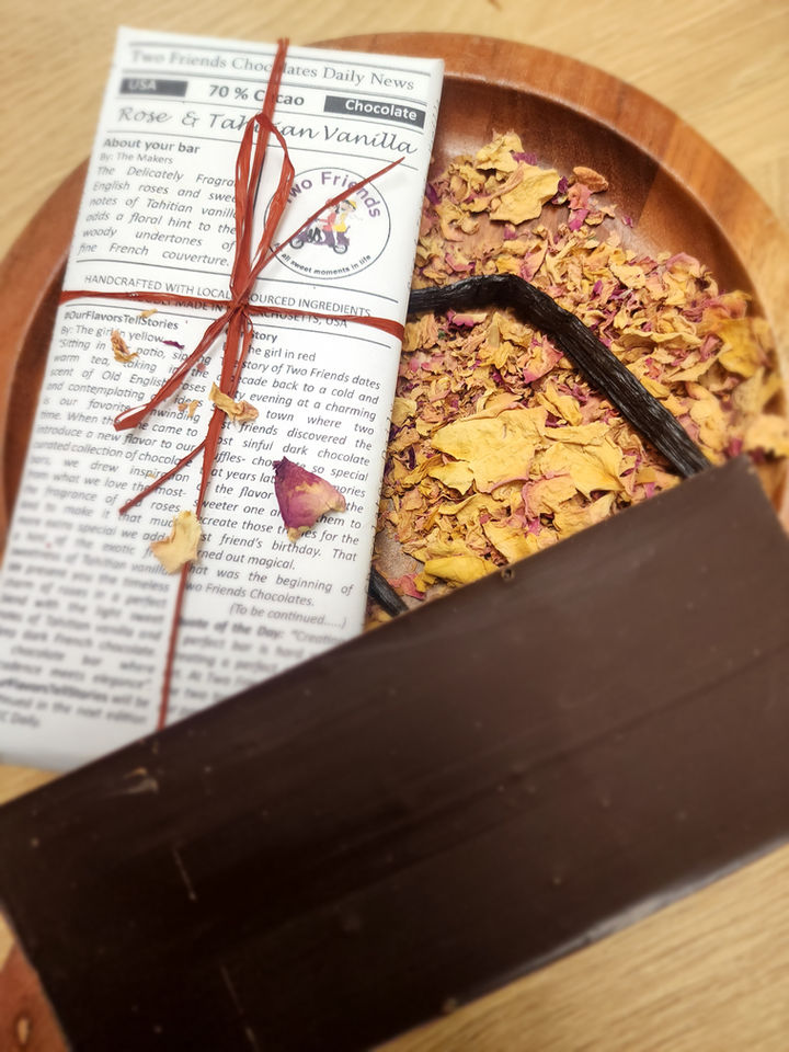 70's Newspaper Collection - Rose & Tahitian Vanilla