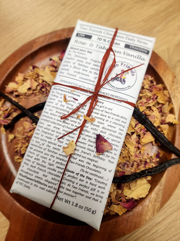 70's Newspaper Collection - Rose & Tahitian Vanilla