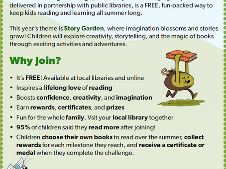 Library Summer Reading Challenge