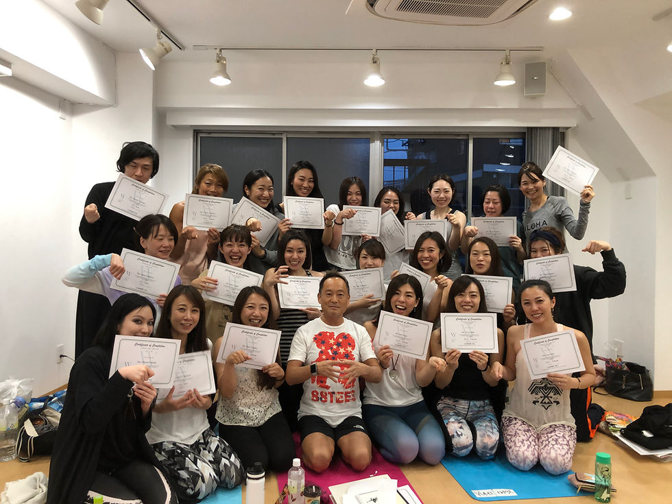 ゴールデンウィークRYT200コース卒業式