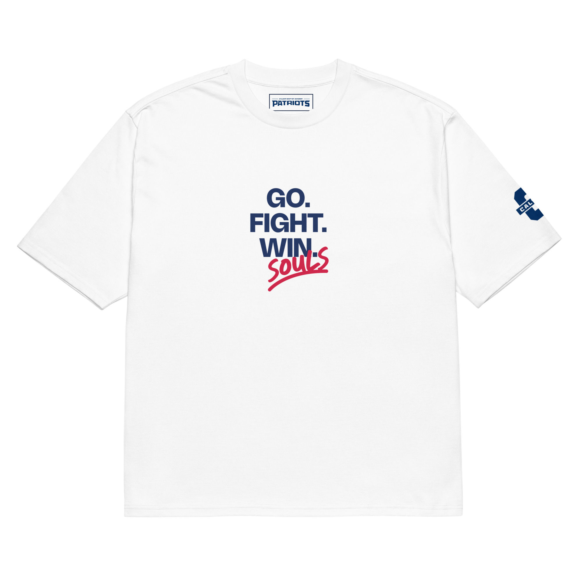 GO. FIGHT. WIN. Unisex Oversized Tee