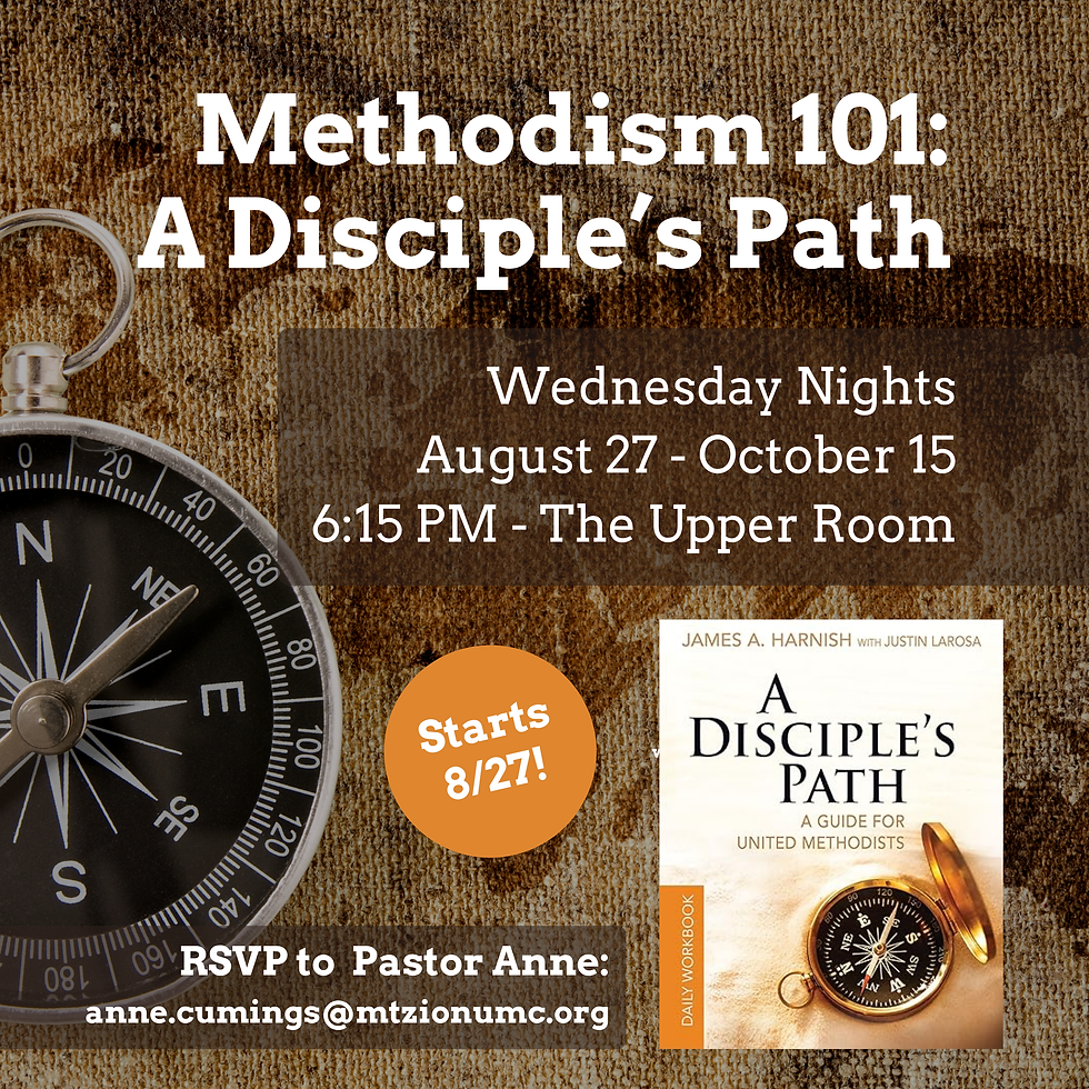 Methodism 101: A Disciple's Path