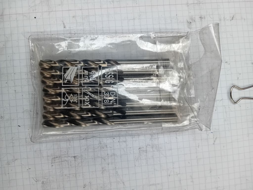 Wiertła HSS Ø6,3 – NOWE!!