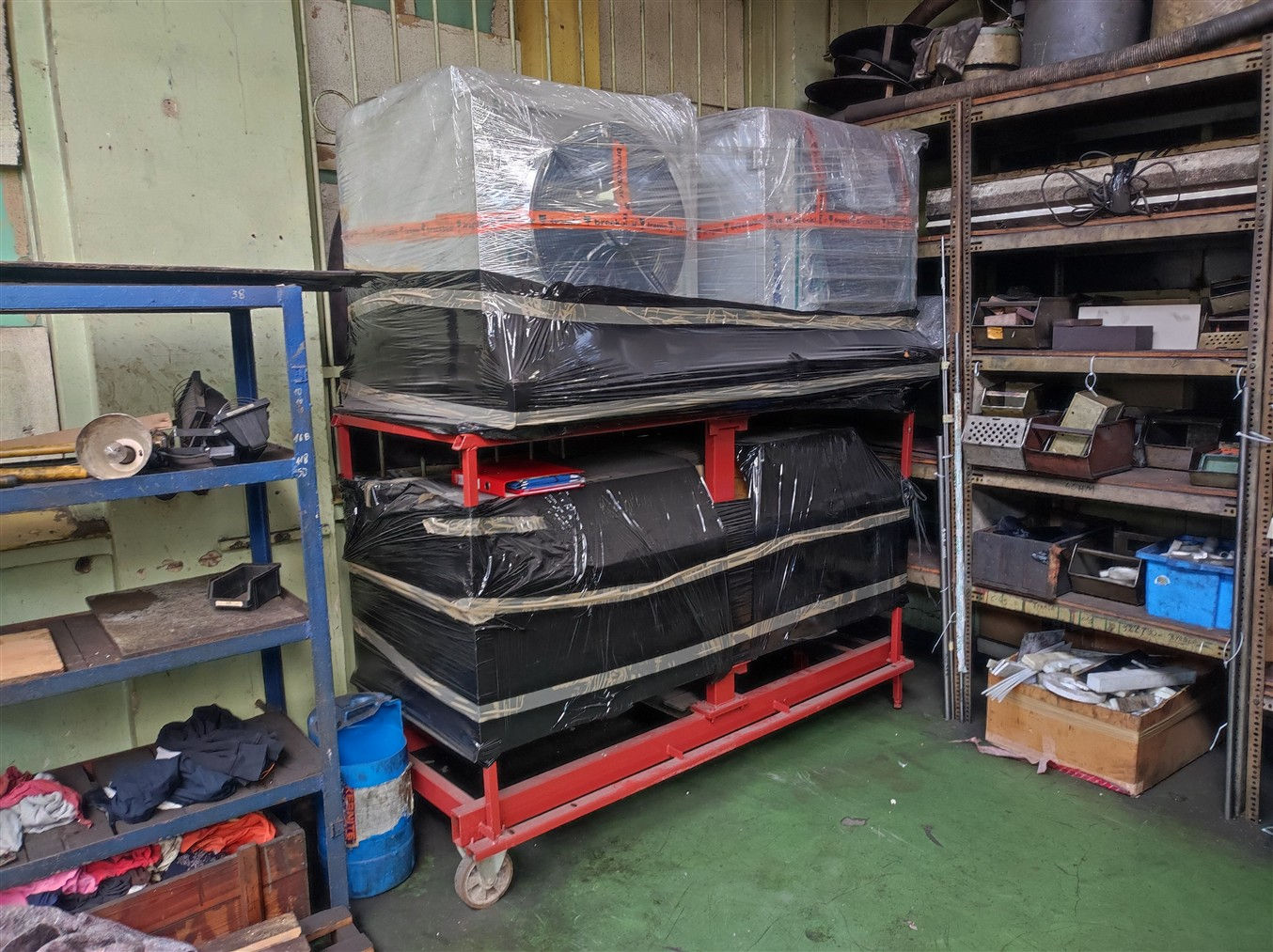 Nagrzewnica gazowa GSX 55, system pionowego odprowadzania spalin Ø100, system po