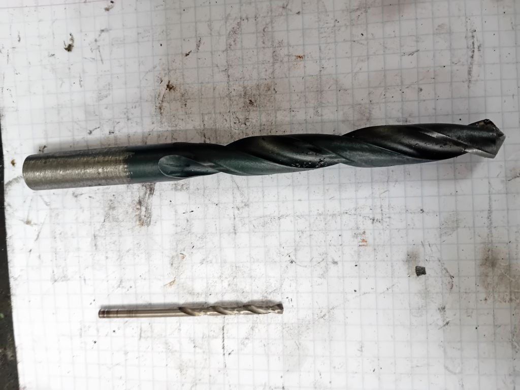 Wiertła do metalu HSS z uchwytem walcowym