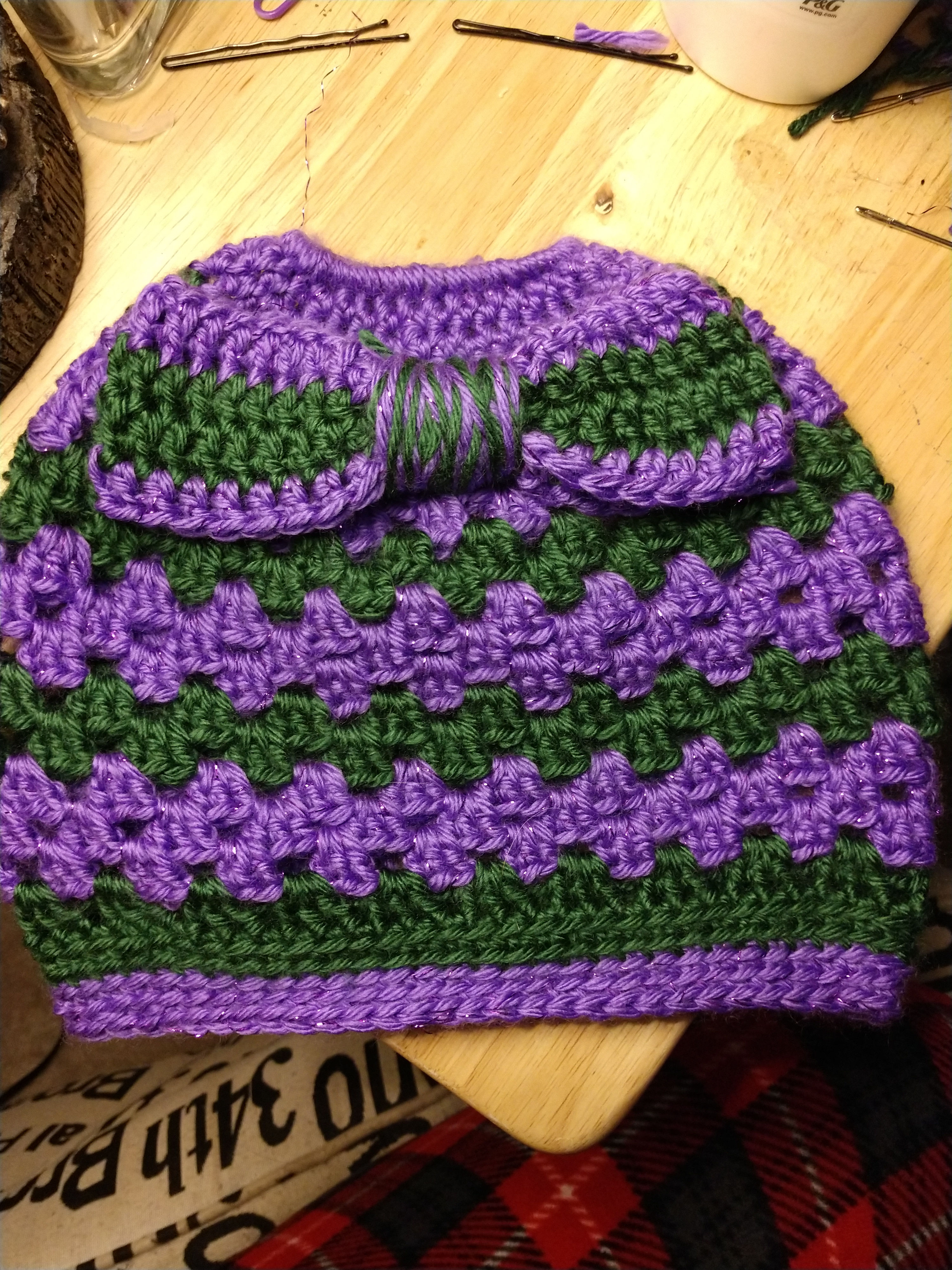 Messy Bun Hat