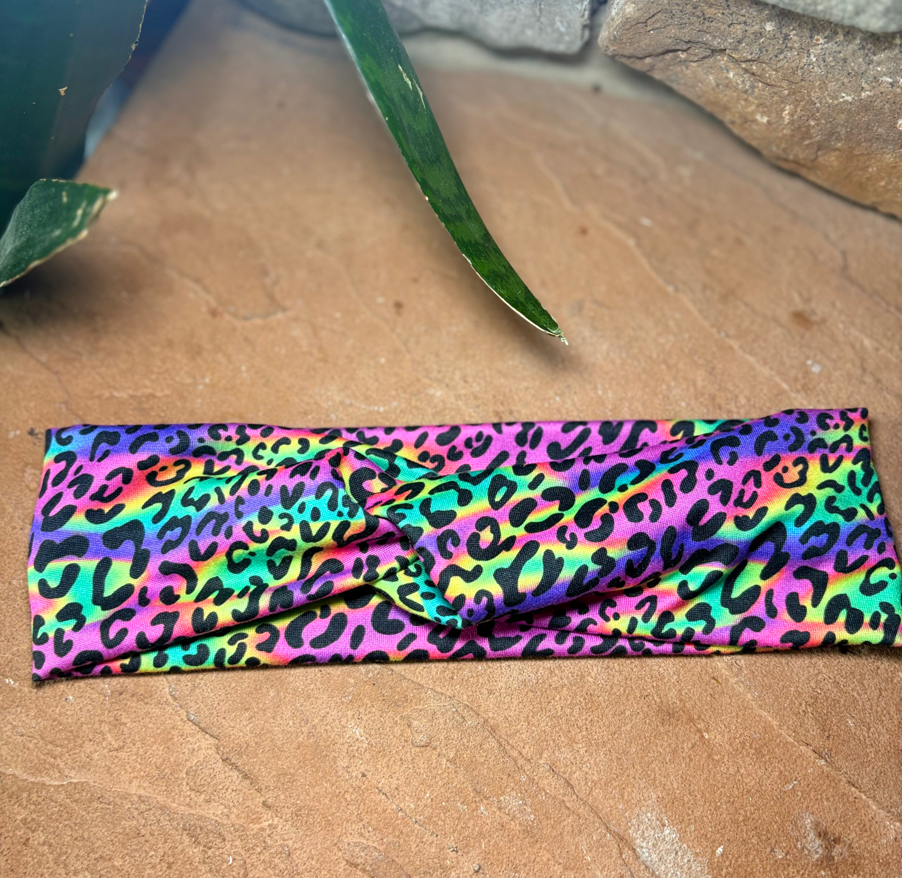 Neon Animal Print-Thin Twist Style