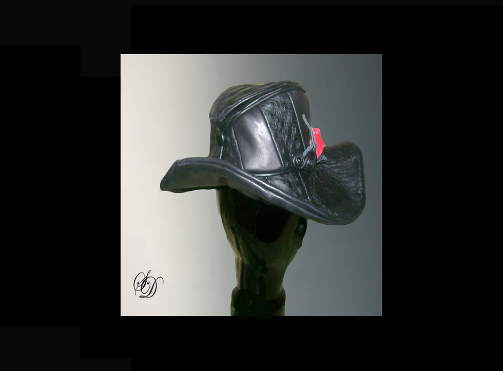 Thumbnail: ICU - Ostrich w/Leather Feathers