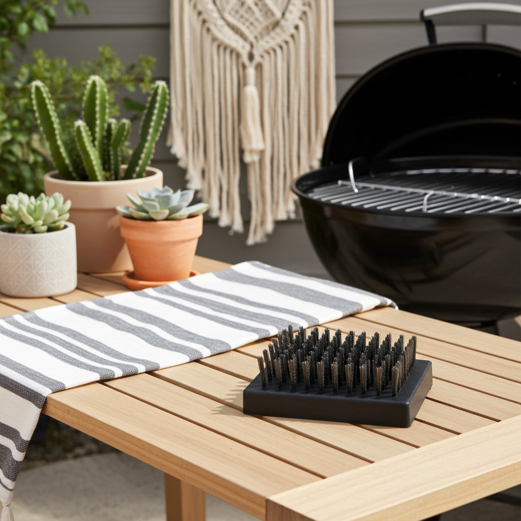 Ersatzbürste - BBQ King Grillbürste „Tatortreiniger“