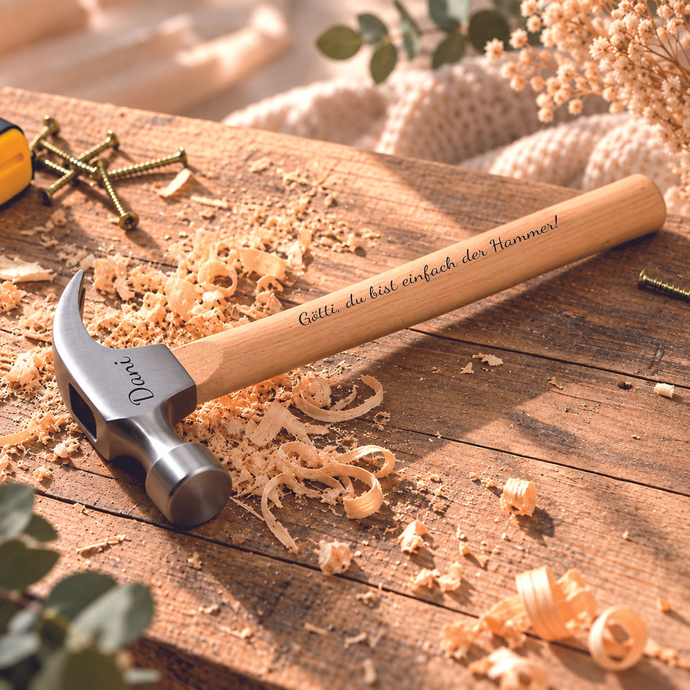 Personalisierter Hammer – Das perfekte Geschenk für echte Macher