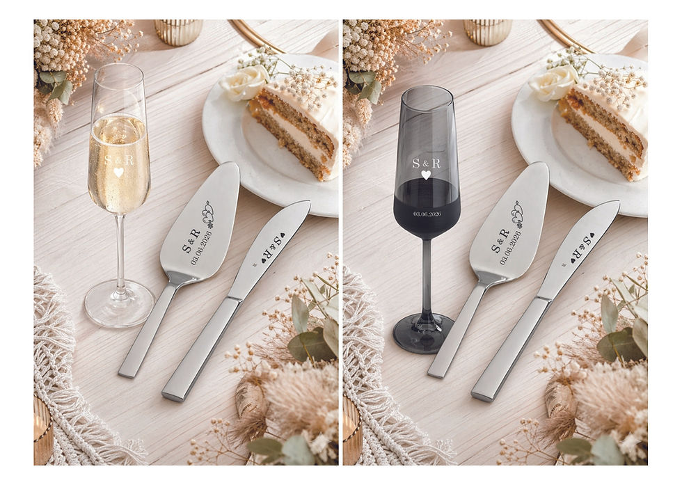 Personalisiertes Hochzeitsset „Love Edition“ – 4-teilig WMF