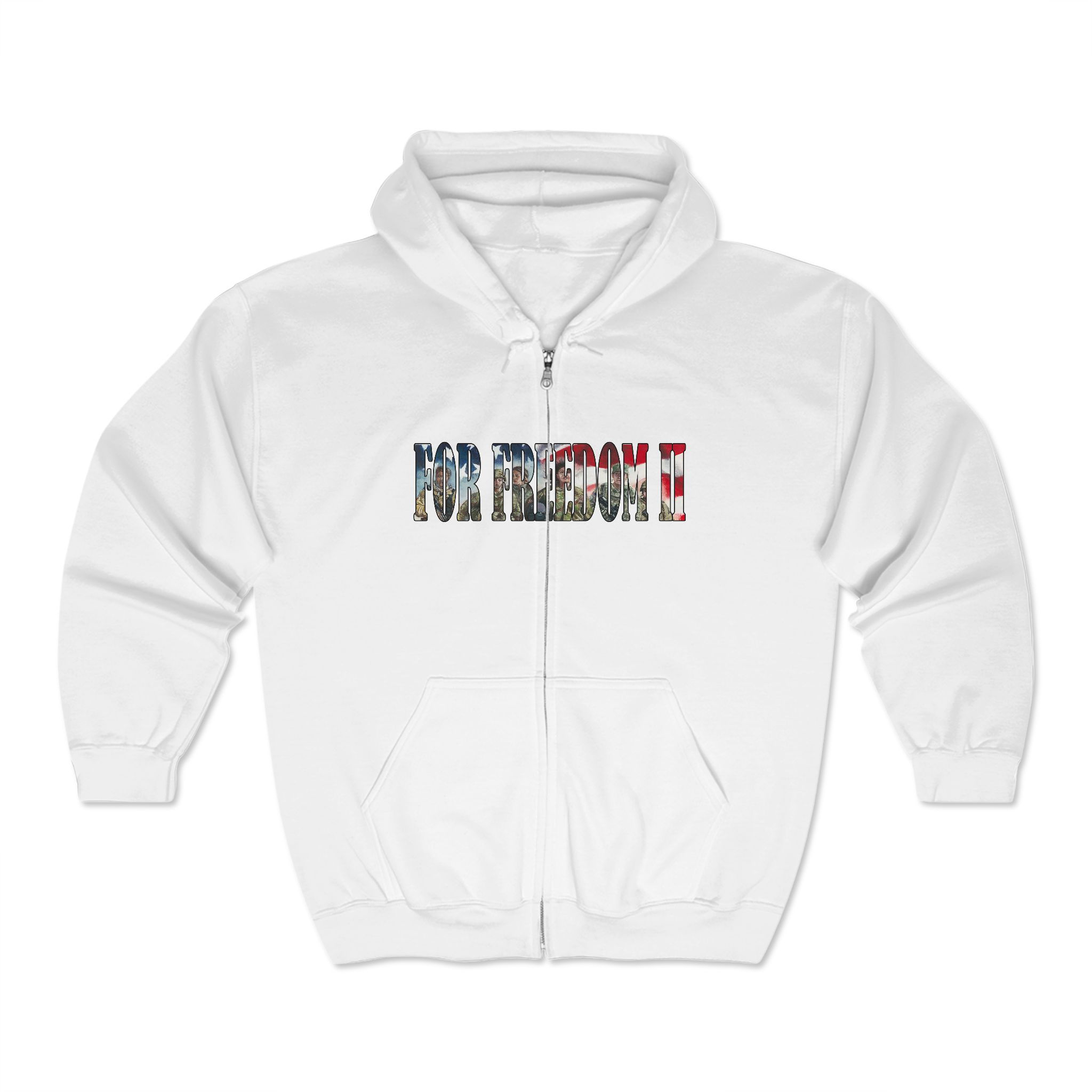 Hoodie - For Freedom II Women in Military Services Tribute