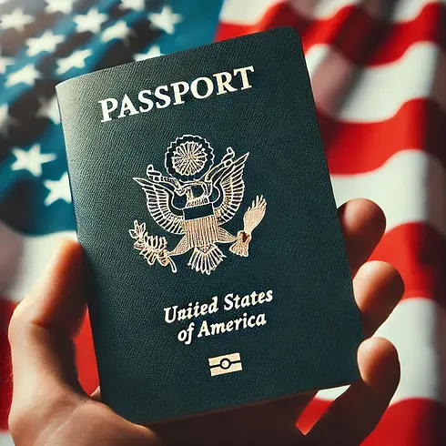 DALL·E 2024-07-22 11.56.16 - A close-up image of a USA passport with the USA flag flying i