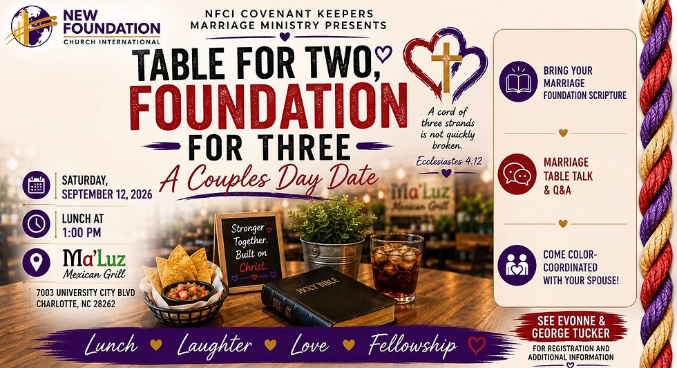 Marriage Ministry - A Couples Day Date