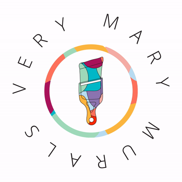 very mary murals circle logo