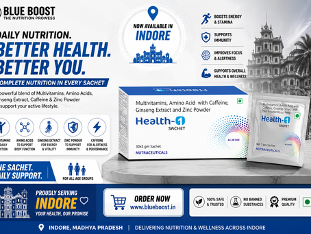 Health-1 Sachet for Sale in Indore – Boost Energy, Immunity & Overall Health