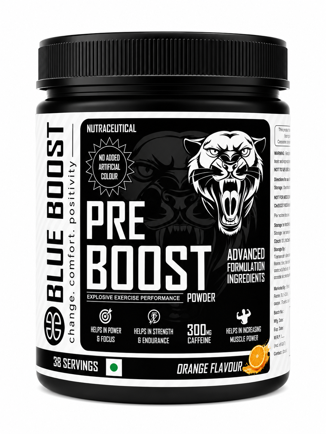 PRE - WORKOUT PREMIUM- ORANGE FLAVOUR