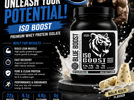 Affordable Whey Protein Isolate in Jammu – Shop Blue Boost ISO BOOST