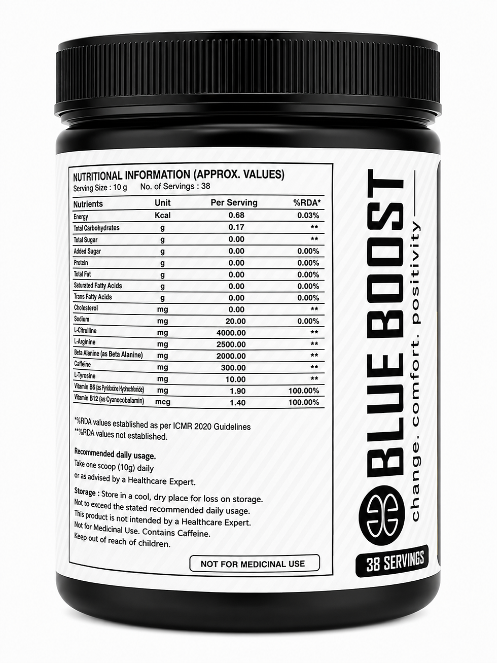 Thumbnail: PRE - WORKOUT  PREMIUM- LIME FLAVOUR