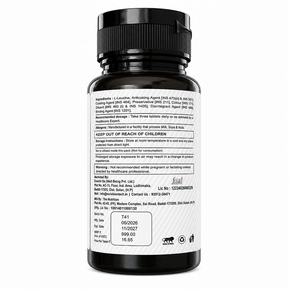 Thumbnail: Leucine Tablets