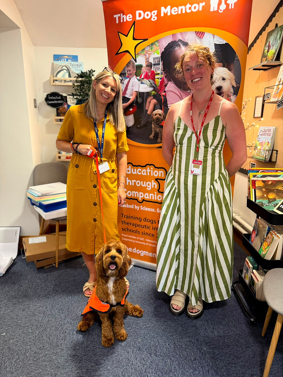 Our new Research Manager, Ella joins me at Reepham Primary School!
